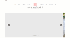 Desktop Screenshot of anaantunes.com