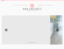 Tablet Screenshot of anaantunes.com